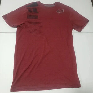 Fox Tech Red Small  T Shirt Premium Fit Tru-Dri